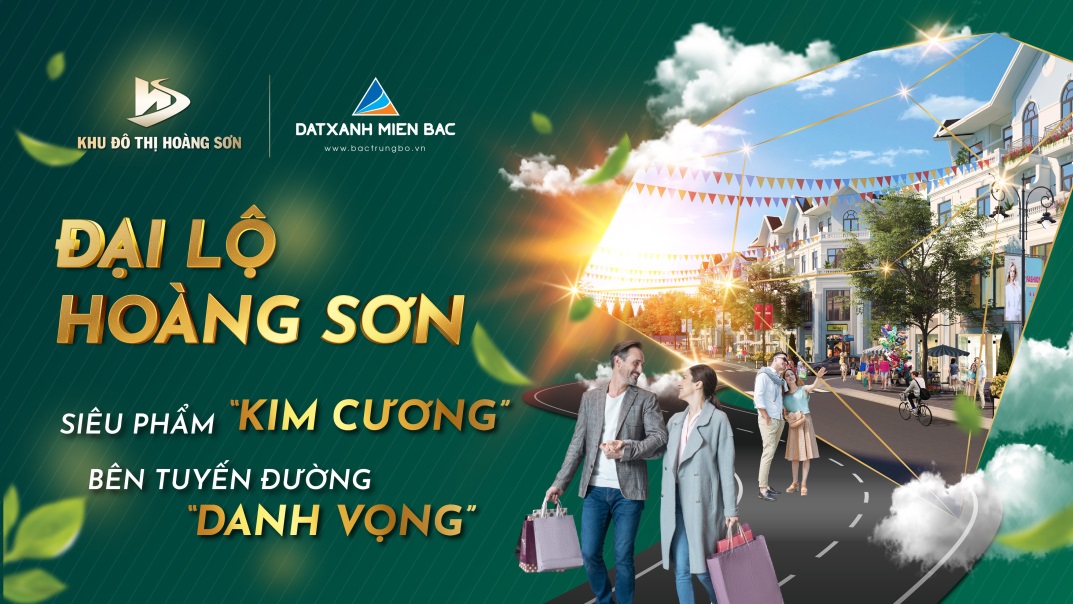 Shophouse Khu đô thị Hoàng Sơn đón đầu quy hoạch giao thông trọng điểm